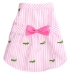Pink Stripe Alligator Dog Dress - wd-alligator-dressX-N32