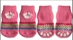 Pink & White Paw Print Dog Socks - dsd-pkpawprintS-2N1