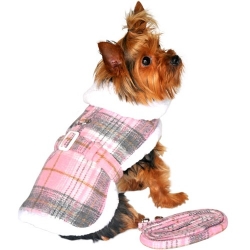 Pink & White Plaid Classic Dog Coat     puppy bed,  beds,dog mat, pet mat, puppy mat, fab dog pet sweater, dog swepet clothes, dog clothes, puppy clothes, pet store, dog store, puppy boutique store, dog boutique, pet boutique, puppy boutique, Bloomingtails, dog, small dog clothes, large dog clothes, large dog costumes, small dog costumes, pet stuff, Halloween dog, puppy Halloween, pet Halloween, clothes, dog puppy Halloween, dog sale, pet sale, puppy sale, pet dog tank, pet tank, pet shirt, dog shirt, puppy shirt,puppy tank, I see spot, dog collars, dog leads, pet collar, pet lead,puppy collar, puppy lead, dog toys, pet toys, puppy toy, dog beds, pet beds, puppy bed,  beds,dog mat, pet mat, puppy mat, fab dog pet sweater, dog sweater, dog winter, pet winter,dog raincoat, pet rain