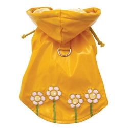 Polka Dot & Daisy Dog  Raincoat wooflink, susan lanci, dog clothes, small dog clothes, urban pup, pooch outfitters, dogo, hip doggie, doggie design, small dog dress, pet clotes, dog boutique. pet boutique, bloomingtails dog boutique, dog raincoat, dog rain coat, pet raincoat, dog shampoo, pet shampoo, dog bathrobe, pet bathrobe, dog carrier, small dog carrier, doggie couture, pet couture, dog football, dog toys, pet toys, dog clothes sale, pet clothes sale, shop local, pet store, dog store, dog chews, pet chews, worthy dog, dog bandana, pet bandana, dog halloween, pet halloween, dog holiday, pet holiday, dog teepee, custom dog clothes, pet pjs, dog pjs, pet pajamas, dog pajamas,dog sweater, pet sweater, dog hat, fabdog, fab dog, dog puffer coat, dog winter jacket, dog col