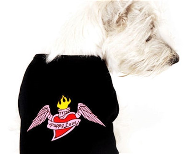 Puppy Love Dog Tank - Black kosher, hanukkah, toy, jewish, toy, puppy bed,  beds,dog mat, pet mat, puppy mat, fab dog pet sweater, dog swepet clothes, dog clothes, puppy clothes, pet store, dog store, puppy boutique store, dog boutique, pet boutique, puppy boutique, Bloomingtails, dog, small dog clothes, large dog clothes, large dog costumes, small dog costumes, pet stuff, Halloween dog, puppy Halloween, pet Halloween, clothes, dog puppy Halloween, dog sale, pet sale, puppy sale, pet dog tank, pet tank, pet shirt, dog shirt, puppy shirt,puppy tank, I see spot, dog collars, dog leads, pet collar, pet lead,puppy collar, puppy lead, dog toys, pet toys, puppy toy, dog beds, pet beds, puppy bed,  beds,dog mat, pet mat, puppy mat, fab dog pet sweater, dog sweater, dog winte