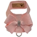 Puppy Pink Glitzerati Nouveau Bow Tinkie Harness  by Susan Lanci - sl-puppypinkglitz2
