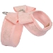Glitzerati Nouveau Bow Tinkie Harness  with Puppy Pink Trim by Susan Lanci - sl-puppypinkglitz