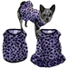 Purple Dalmation Dog Dress  - petfly-purdalmationX-LMS