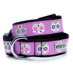 Purple Skeletons Collar & Lead Collection         wooflink, susan lanci, dog clothes, small dog clothes, urban pup, pooch outfitters, dogo, hip doggie, doggie design, small dog dress, pet clotes, dog boutique. pet boutique, bloomingtails dog boutique, dog raincoat, dog rain coat, pet raincoat, dog shampoo, pet shampoo, dog bathrobe, pet bathrobe, dog carrier, small dog carrier, doggie couture, pet couture, dog football, dog toys, pet toys, dog clothes sale, pet clothes sale, shop local, pet store, dog store, dog chews, pet chews, worthy dog, dog bandana, pet bandana, dog halloween, pet halloween, dog holiday, pet holiday, dog teepee, custom dog clothes, pet pjs, dog pjs, pet pajamas, dog pajamas,dog sweater, pet sweater, dog hat, fabdog, fab dog, dog puffer coat, dog winter jacket, dog col