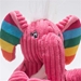 Rainbow Elephant Knottie Dog Toy    - huggle-rainbowele