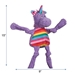 Rainbow Unicorn Knottie Dog Toy   - huggle-rainbowunicornW-YW4