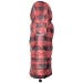 Red/Black Buffalo London Dog Rain Coat   - wd-red-raincoat