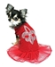 Red Fluer de lis Ballerina Dress - hip-balldressX-H18