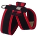 Red Gingham Big Bow Tinkie Harness with Red Trim - sl-tinkiebigbowred