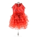 Red Satin Holiday Dog Dress with Leash   - dd-redsatin-dress