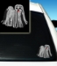 Rhinestone Car Decals - Maltese - k9d-decalF-RY5