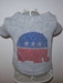 Rhinestone Republican Dog Shirt  - rc-repubG-3EL