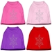 Rhinestone Snowflake Christmas Dog Shirt - More Colors - mir-snowflakeB-MLP