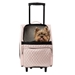 Rolling 3 in 1 Carrier - Pink Quilted - pet-rollingpinkquilted