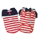 Sailor Boy Stripe Tank Shirt - Red or Navy - dgo-sailorboyN-761