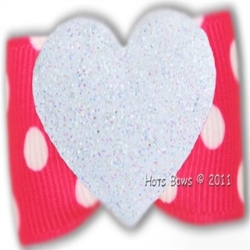 Dog Bows - Shimmer of Love Dog Hair Bow puppia,wooflink, tonimari,pet clothes, dog clothes, puppy clothes, pet store, dog store, puppy boutique store, dog boutique, pet boutique, puppy boutique, Bloomingtails, dog, small dog clothes, large dog clothes, large dog costumes, small dog costumes, pet stuff, Halloween dog, puppy Halloween, pet Halloween, clothes, dog puppy Halloween, dog sale, pet sale, puppy sale, pet dog tank, pet tank, pet shirt, dog shirt, puppy shirt,puppy tank, I see spot, dog collars, dog leads, pet collar, pet lead,puppy collar, puppy lead, dog toys, pet toys, puppy toy, dog beds, pet beds, puppy bed,  beds,dog mat, pet mat, puppy mat, fab dog pet sweater, dog sweater, dog winter, pet winter,dog raincoat, pet raincoat, dog harness, puppy harness, pet harness, d