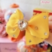Shine Like A Diamond Dog Hairbow by Wooflink - wf-shinehairbowdiamondB-YRP
