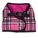 Sidekick Printed Pink Plaid Dog Harness  - wd-pinkplaid-harness