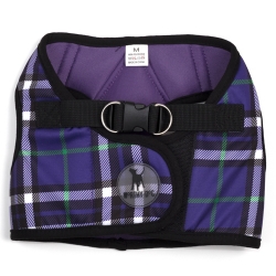 Sidekick Printed Purple Plaid Dog Harness  pet clothes, dog clothes, puppy clothes, pet store, dog store, puppy boutique store, dog boutique, pet boutique, puppy boutique, Bloomingtails, dog, small dog clothes, large dog clothes, large dog costumes, small dog costumes, pet stuff, Halloween dog, puppy Halloween, pet Halloween, clothes, dog puppy Halloween, dog sale, pet sale, puppy sale, pet dog tank, pet tank, pet shirt, dog shirt, puppy shirt,puppy tank, I see spot, dog collars, dog leads, pet collar, pet lead,puppy collar, puppy lead, dog toys, pet toys, puppy toy, dog beds, pet beds, puppy bed,  beds,dog mat, pet mat, puppy mat, fab dog pet sweater, dog sweater, dog winter, pet winter,dog raincoat, pet raincoat, dog harness, puppy harness, pet harness, dog collar, dog lead, pet l