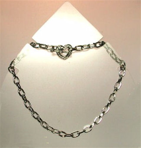 Silver Chain with Heart Toggle beds, puppy bed,  beds,dog mat, pet mat, puppy mat, fab dog pet sweater, dog swepet clothes, dog clothes, puppy clothes, pet store, dog store, puppy boutique store, dog boutique, pet boutique, puppy boutique, Bloomingtails, dog, small dog clothes, large dog clothes, large dog costumes, small dog costumes, pet stuff, Halloween dog, puppy Halloween, pet Halloween, clothes, dog puppy Halloween, dog sale, pet sale, puppy sale, pet dog tank, pet tank, pet shirt, dog shirt, puppy shirt,puppy tank, I see spot, dog collars, dog leads, pet collar, pet lead,puppy collar, puppy lead, dog toys, pet toys, puppy toy, dog beds, pet beds, puppy bed,  beds,dog mat, pet mat, puppy mat, fab dog pet sweater, dog sweater, dog winter, pet winter,dog raincoat, pe