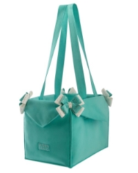 Silver Stardust Bimini Blue & White Double Nouveau Bow Luxury Carrier  susan lanci, susan lanci pet carrier, susan lanci dog bag, luxury dog bag,petote, dogcarrier, petcarrier, bloomingtails dog boutique, small dog boutique,  pets, dogs, dog boutique, sale dog boutique, rolling dog carrier, dog bag, dog holder, airline approved, pet store, dog store, large dog clothes, pet clothes, doggie couture, new dog carrier, new dog sales, new pet sales, shop sale dogs, dog stores, shop local, clearance dog stuff, pet stuff
