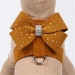 Silver Stardust Nouveau Bow Tinkie Harness in Many Colors - sl-tinkielstardust
