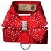 Silver Stardust Nouveau Bow Tinkie Harness in Many Colors - sl-tinkielstardust