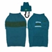 Ski Dog Sweater & Hat - Blue - dgo-skiblueX-FWG