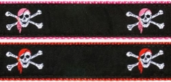 Skull & Crossbones Collar, Lead & Harness 3/4 inch   dog bowls,susan lanci, puppia,wooflink, luxury dog boutique,tonimari,pet clothes, dog clothes, puppy clothes, pet store, dog store, puppy boutique store, dog boutique, pet boutique, puppy boutique, Bloomingtails, dog, small dog clothes, large dog clothes, large dog costumes, small dog costumes, pet stuff, Halloween dog, puppy Halloween, pet Halloween, clothes, dog puppy Halloween, dog sale, pet sale, puppy sale, pet dog tank, pet tank, pet shirt, dog shirt, puppy shirt,puppy tank, I see spot, dog collars, dog leads, pet collar, pet lead,puppy collar, puppy lead, dog toys, pet toys, puppy toy, dog beds, pet beds, puppy bed,  beds,dog mat, pet mat, puppy mat, fab dog pet sweater, dog sweater, dog winter, pet winter,dog raincoat, pet raincoat