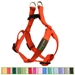Solid Nylon Webbing Step In Harness in LOTS of Colors - mg-stepinsolid