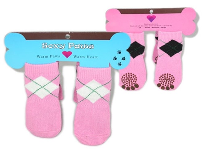 Soxy Paws - Petal Pink Argyle kosher, hanukkah, toy, jewish, toy, puppy bed,  beds,dog mat, pet mat, puppy mat, fab dog pet sweater, dog swepet clothes, dog clothes, puppy clothes, pet store, dog store, puppy boutique store, dog boutique, pet boutique, puppy boutique, Bloomingtails, dog, small dog clothes, large dog clothes, large dog costumes, small dog costumes, pet stuff, Halloween dog, puppy Halloween, pet Halloween, clothes, dog puppy Halloween, dog sale, pet sale, puppy sale, pet dog tank, pet tank, pet shirt, dog shirt, puppy shirt,puppy tank, I see spot, dog collars, dog leads, pet collar, pet lead,puppy collar, puppy lead, dog toys, pet toys, puppy toy, dog beds, pet beds, puppy bed,  beds,dog mat, pet mat, puppy mat, fab dog pet sweater, dog sweater, dog winte