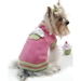 Sprinkles Cupcake Dog Sweater  with Squeaky Toy - on-cupcakeL-MH3