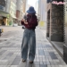 Stone Wash Barrel Jeans For Mom by Wooflink  - wf-barrelwash