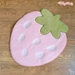Strawberry Playmat by Wooflink - wf-playmatstrawberry