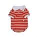 Striped Polo Shirt - Red - dgo-Red-striped