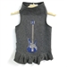 Studded Guitar Flounce Dog Dress in Many Colors    - daisy-guitar-dress
