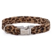 Susan Lanci 2 Row Perfect Fit Giltmore Collar in Jungle Prints - sl-gilt2rowperfectjungle