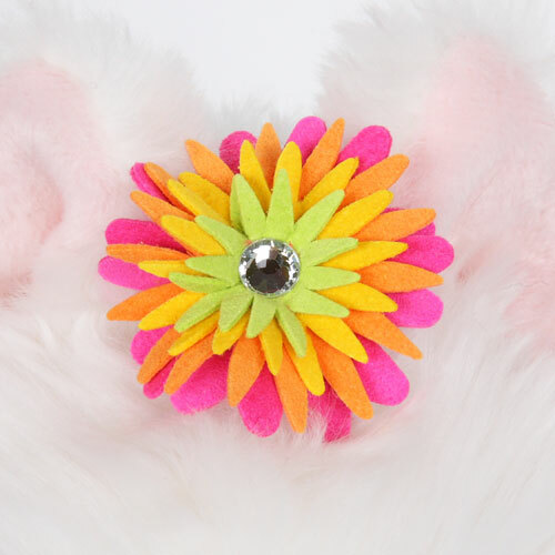 Susan Lanci Island Flower Hair Bow Roxy & Lulu, wooflink, susan lanci, dog clothes, small dog clothes, urban pup, pooch outfitters, dogo, hip doggie, doggie design, small dog dress, pet clotes, dog boutique. pet boutique, bloomingtails dog boutique, dog raincoat, dog rain coat, pet raincoat, dog shampoo, pet shampoo, dog bathrobe, pet bathrobe, dog carrier, small dog carrier, doggie couture, pet couture, dog football, dog toys, pet toys, dog clothes sale, pet clothes sale, shop local, pet store, dog store, dog chews, pet chews, worthy dog, dog bandana, pet bandana, dog halloween, pet halloween, dog holiday, pet holiday, dog teepee, custom dog clothes, pet pjs, dog pjs, pet pajamas, dog pajamas,dog sweater, pet sweater, dog hat, fabdog, fab dog, dog puffer coat, dog winter ja