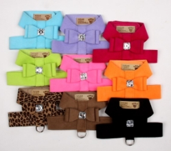 Susan Lanci Tinkie Big Bow Harness - Many Colors wooflink, susan lanci, dog clothes, small dog clothes, urban pup, pooch outfitters, dogo, hip doggie, doggie design, small dog dress, pet clotes, dog boutique. pet boutique, bloomingtails dog boutique, dog raincoat, dog rain coat, pet raincoat, dog shampoo, pet shampoo, dog bathrobe, pet bathrobe, dog carrier, small dog carrier, doggie couture, pet couture, dog football, dog toys, pet toys, dog clothes sale, pet clothes sale, shop local, pet store, dog store, dog chews, pet chews, worthy dog, dog bandana, pet bandana, dog halloween, pet halloween, dog holiday, pet holiday, dog teepee, custom dog clothes, pet pjs, dog pjs, pet pajamas, dog pajamas,dog sweater, pet sweater, dog hat, fabdog, fab dog, dog puffer coat, dog winter jacket, dog col