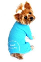Sweet Dreams Embroidered Pajamas - Blue  puppy bed,  beds,dog mat, pet mat, puppy mat, fab dog pet sweater, dog swepet clothes, dog clothes, puppy clothes, pet store, dog store, puppy boutique store, dog boutique, pet boutique, puppy boutique, Bloomingtails, dog, small dog clothes, large dog clothes, large dog costumes, small dog costumes, pet stuff, Halloween dog, puppy Halloween, pet Halloween, clothes, dog puppy Halloween, dog sale, pet sale, puppy sale, pet dog tank, pet tank, pet shirt, dog shirt, puppy shirt,puppy tank, I see spot, dog collars, dog leads, pet collar, pet lead,puppy collar, puppy lead, dog toys, pet toys, puppy toy, dog beds, pet beds, puppy bed,  beds,dog mat, pet mat, puppy mat, fab dog pet sweater, dog sweater, dog winter, pet winter,dog raincoat, pet