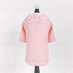 Sweet Magnolia Sweater in Pink Roxy & Lulu, wooflink, susan lanci, dog clothes, small dog clothes, airbuggy, pooch outfitters, dogo, hip doggie, doggie design, small dog dress, pet clotes, dog boutique. pet boutique, bloomingtails dog boutique, dog raincoat, dog rain coat, pet raincoat, dog shampoo, pet shampoo, dog bathrobe, pet bathrobe, dog carrier, small dog carrier, doggie couture, pet couture, dog football, dog toys, pet toys, dog clothes sale, pet clothes sale, shop local, pet store, dog store, dog chews, pet chews, worthy dog, dog bandana, pet bandana, dog halloween, pet halloween, dog holiday, pet holiday, dog teepee, custom dog clothes, pet pjs, dog pjs, pet pajamas, dog pajamas,dog sweater, pet sweater, dog hat, fabdog, fab dog, dog puffer coat, dog winter ja