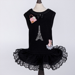 Sweet Paris Dress in 2 Beautiful Colors Roxy & Lulu, wooflink, susan lanci, dog clothes, small dog clothes, urban pup, pooch outfitters, dogo, hip doggie, doggie design, small dog dress, pet clotes, dog boutique. pet boutique, bloomingtails dog boutique, dog raincoat, dog rain coat, pet raincoat, dog shampoo, pet shampoo, dog bathrobe, pet bathrobe, dog carrier, small dog carrier, doggie couture, pet couture, dog football, dog toys, pet toys, dog clothes sale, pet clothes sale, shop local, pet store, dog store, dog chews, pet chews, worthy dog, dog bandana, pet bandana, dog halloween, pet halloween, dog holiday, pet holiday, dog teepee, custom dog clothes, pet pjs, dog pjs, pet pajamas, dog pajamas,dog sweater, pet sweater, dog hat, fabdog, fab dog, dog puffer coat, dog winter ja