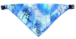 Bandana Dog Collars - Tahiti  wooflink, susan lanci, dog clothes, small dog clothes, urban pup, pooch outfitters, dogo, hip doggie, doggie design, small dog dress, pet clotes, dog boutique. pet boutique, bloomingtails dog boutique, dog raincoat, dog rain coat, pet raincoat, dog shampoo, pet shampoo, dog bathrobe, pet bathrobe, dog carrier, small dog carrier, doggie couture, pet couture, dog football, dog toys, pet toys, dog clothes sale, pet clothes sale, shop local, pet store, dog store, dog chews, pet chews, worthy dog, dog bandana, pet bandana, dog halloween, pet halloween, dog holiday, pet holiday, dog teepee, custom dog clothes, pet pjs, dog pjs, pet pajamas, dog pajamas,dog sweater, pet sweater, dog hat, fabdog, fab dog, dog puffer coat, dog winter jacket, dog col