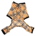 Tan Plaid Fleece Jammies  - wd-tanplaidjammies
