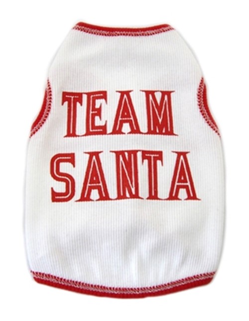 Team Santa Pet Shirt  dog bowls,susan lanci, puppia,wooflink, luxury dog boutique,tonimari,pet clothes, dog clothes, puppy clothes, pet store, dog store, puppy boutique store, dog boutique, pet boutique, puppy boutique, Bloomingtails, dog, small dog clothes, large dog clothes, large dog costumes, small dog costumes, pet stuff, Halloween dog, puppy Halloween, pet Halloween, clothes, dog puppy Halloween, dog sale, pet sale, puppy sale, pet dog tank, pet tank, pet shirt, dog shirt, puppy shirt,puppy tank, I see spot, dog collars, dog leads, pet collar, pet lead,puppy collar, puppy lead, dog toys, pet toys, puppy toy, dog beds, pet beds, puppy bed,  beds,dog mat, pet mat, puppy mat, fab dog pet sweater, dog sweater, dog winter, pet winter,dog raincoat, pet raincoat
