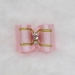 Three Crystal Hair Bow in 12 Colors - hd-threecrystal