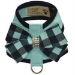 Tiffi Gingham Nouveau Bow Tinkie Harness with Black Trim  - sl-tiffitrimtinkie
