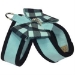 Tiffi Gingham Nouveau Bow Tinkie Harness with Black Trim  - sl-tiffitrimtinkie