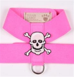 Tinkie Embroidered Skulls Harness by Susan Lanci in Many Colors wooflink, susan lanci, dog clothes, small dog clothes, urban pup, pooch outfitters, dogo, hip doggie, doggie design, small dog dress, pet clotes, dog boutique. pet boutique, bloomingtails dog boutique, dog raincoat, dog rain coat, pet raincoat, dog shampoo, pet shampoo, dog bathrobe, pet bathrobe, dog carrier, small dog carrier, doggie couture, pet couture, dog football, dog toys, pet toys, dog clothes sale, pet clothes sale, shop local, pet store, dog store, dog chews, pet chews, worthy dog, dog bandana, pet bandana, dog halloween, pet halloween, dog holiday, pet holiday, dog teepee, custom dog clothes, pet pjs, dog pjs, pet pajamas, dog pajamas,dog sweater, pet sweater, dog hat, fabdog, fab dog, dog puffer coat, dog winter jacket, dog col